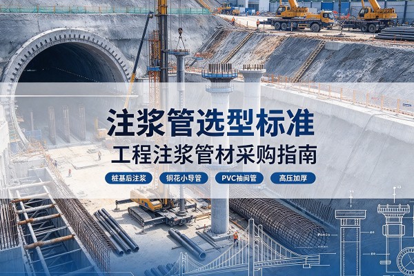 栾城注浆管选型标准