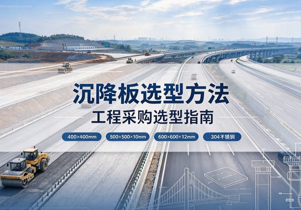栾城沉降板选择方法