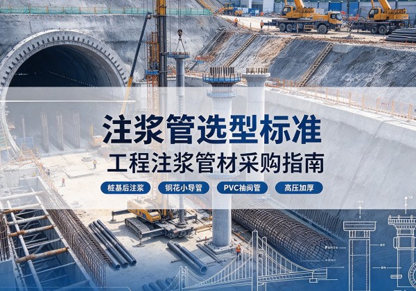 栾城注浆管选型标准